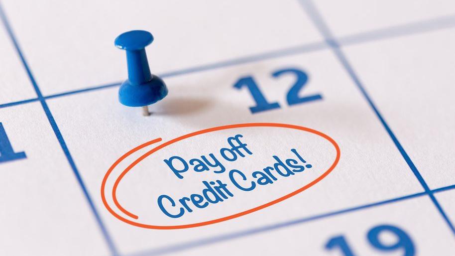 Pay off credit cards